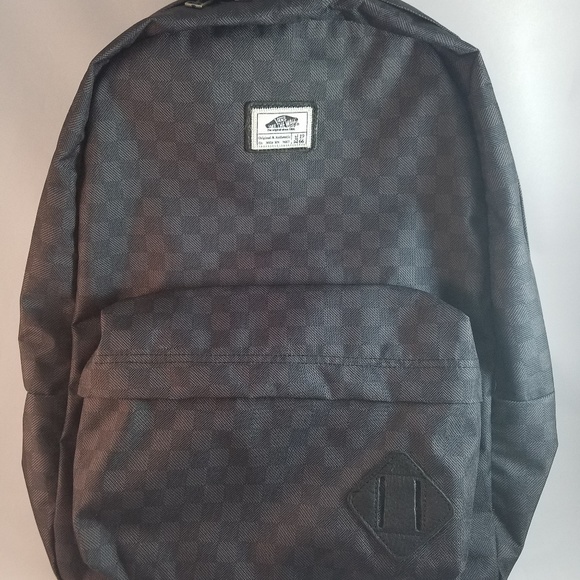vans old skool ii backpack black charcoal